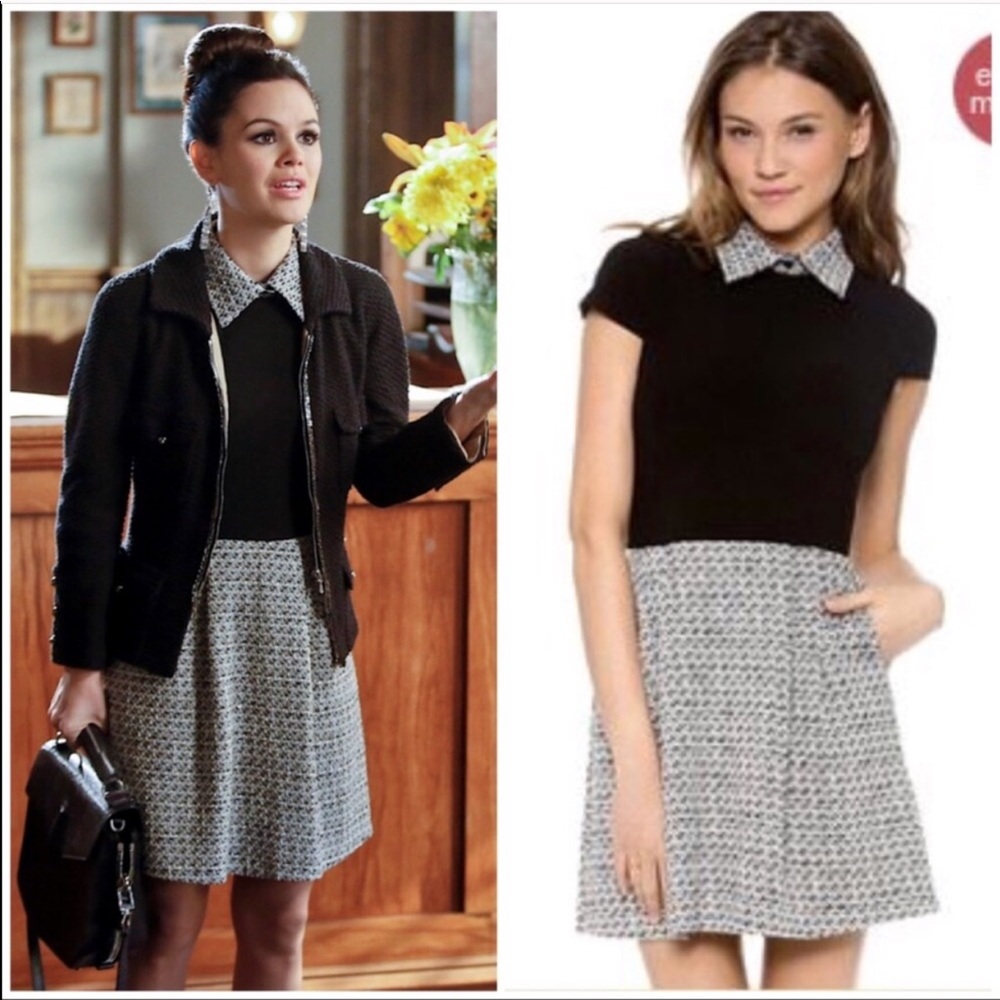 Alice + Olivia Charlotte Peter Pan collar dress